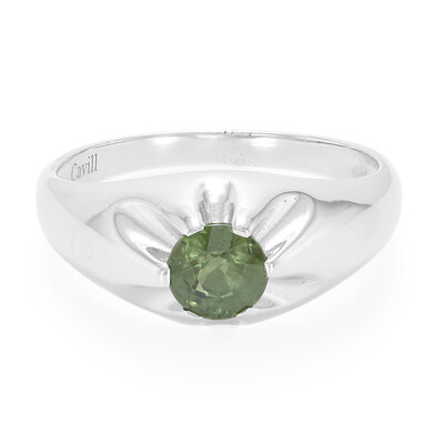 Bague en argent et Saphir du Mozambique