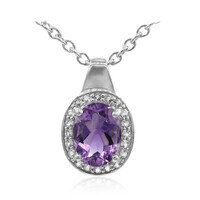 Collier en argent et Améthyste