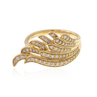 Bague en or et Diamant Flawless (F) (LUCENT DIAMONDS)