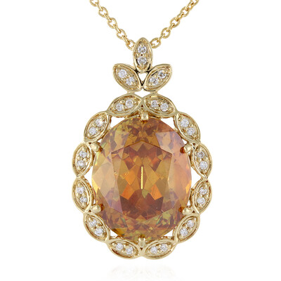 Collier en or et Sphalérite (AMAYANI)