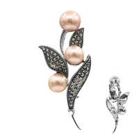Pendentif en argent et Perle Ming (Annette classic)