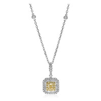 Collier en or et Diamant SI2 jaune (CIRARI)
