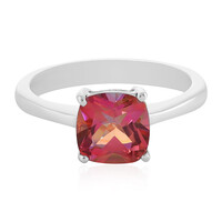 Bague en argent et Topaze fleur de lotus