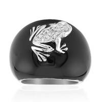 Bague en argent et Zircon