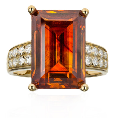 Bague en or et Sphalérite (AMAYANI)