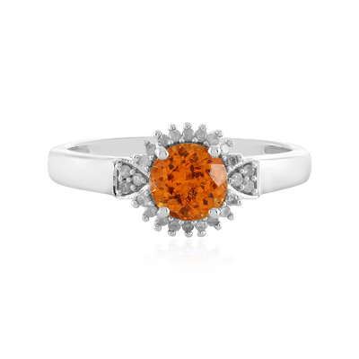 Bague en or et Grenat Spessartite