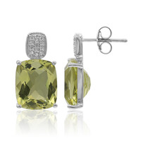 Boucles d'oreilles en argent et Quartz de l'Ouro Verde (Tenner Diniz)