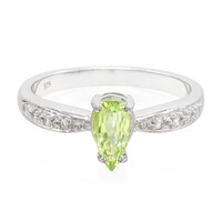 Bague en argent et Tourmaline Paraïba