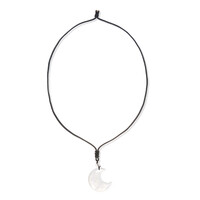 Collier et Quartz blanc
