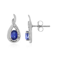 Boucles d'oreilles en argent et Kyanite