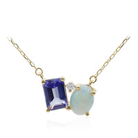 Collier en or et Tanzanite AAA (CIRARI)