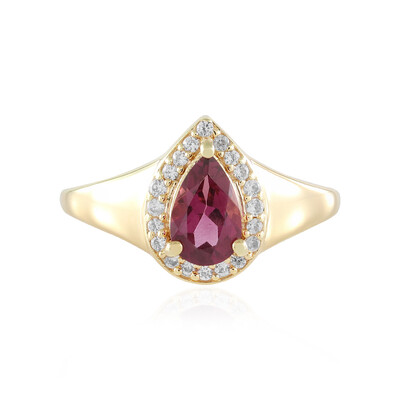 Bague en argent et Grenat Umbalite