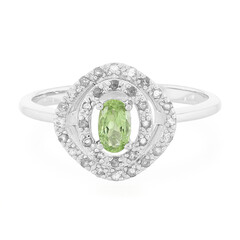 Bague en or et Tourmaline Paraiba du Brésil
