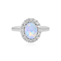 Bague en argent et Opale Welo