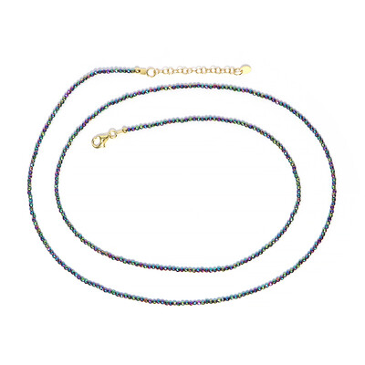 Collier en argent et Hématite mystique