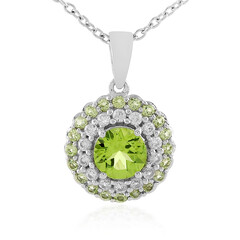 Collier en argent et Péridot