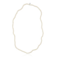 Collier en argent et Perle de culture d'eau douce (TPC)