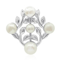 Pendentif en argent et Perle de culture d'eau douce (TPC)