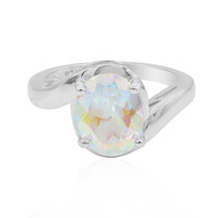 Bague en argent et Topaze Rayon de Lune