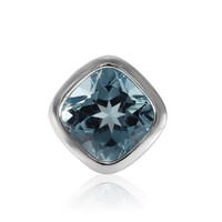 Pendentif en argent et Topaze bleu ciel