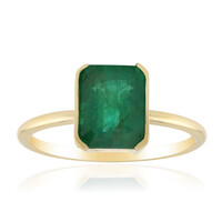 Bague en or et Emeraude de Sao Francisco