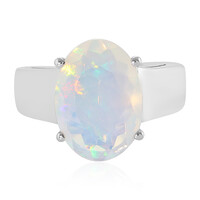 Bague en argent et Opale Welo
