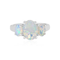 Bague en argent et Opale Welo
