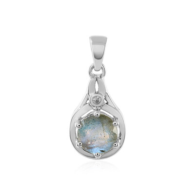 Pendentif en argent et Labradorite