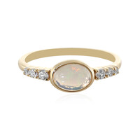 Bague en or et Opale Welo