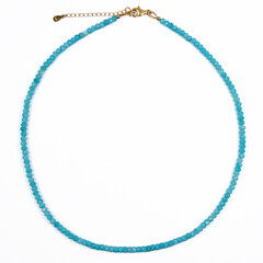 Collier en argent et Amazonite