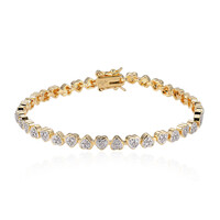 Bracelet en laiton et Diamant I3 (I) (Juwelo Style)