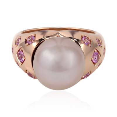 Bague en argent et Perle Ming (TPC)