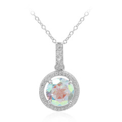 Collier en argent et Topaze Rayon de Lune