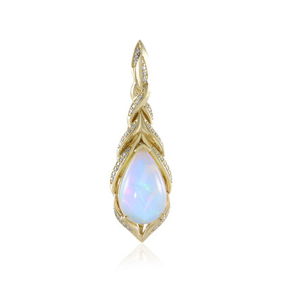 Pendentif en or et Opale Welo AAA (de Melo)