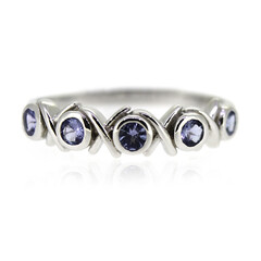 Bague en argent et Tanzanite