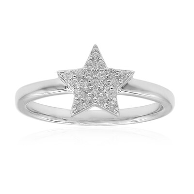 Bague en argent et Zircon