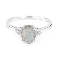 Bague en argent et Labradorite