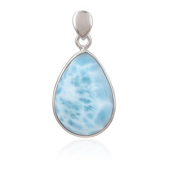 Pendentif en argent et Larimar