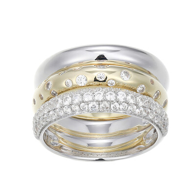 Bague en argent et Zircon (Adela Silber)