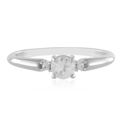 Bague en argent et Zircon