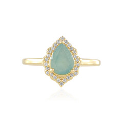Bague en argent et Grandidierite