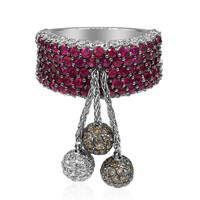 Bague en or et Rubis de Birmanie (Estée Collection)