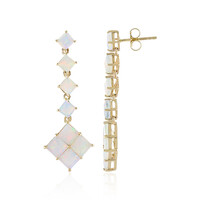 Boucles d'oreilles en or et Opale Welo (de Melo)