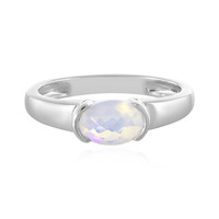 Bague en argent et Opale Welo