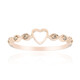 Bague en or et Diamant rose de France SI1 d'Argyle  (Annette)