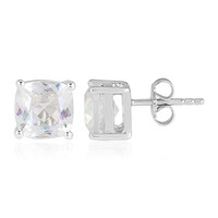 Boucles d'oreilles en argent et Quartz Rayon de Lune