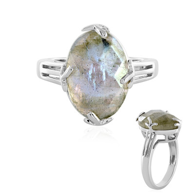 Bague en argent et Labradorite