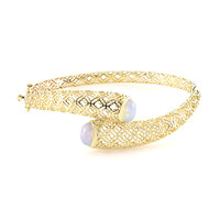 Bracelet en or et Opale Welo (Ornaments by de Melo)