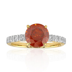 Bague en or et Sphalérite