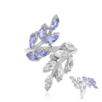 Bague en argent et Tanzanite